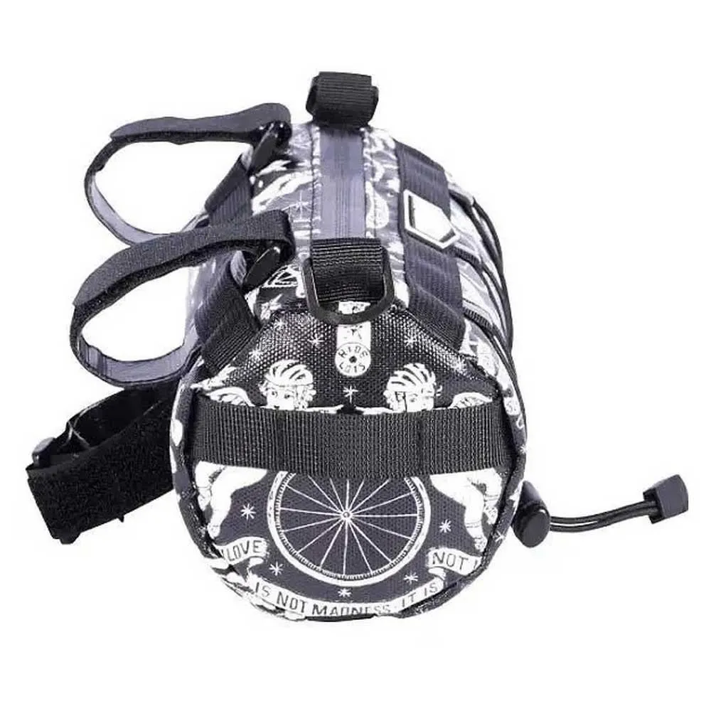 Cycology Velo Tattoo Lenkertasche 2.4l, Black / white, One Size Cycology Velo Tattoo Lenkertasche 2.4l, Black / white, One Size