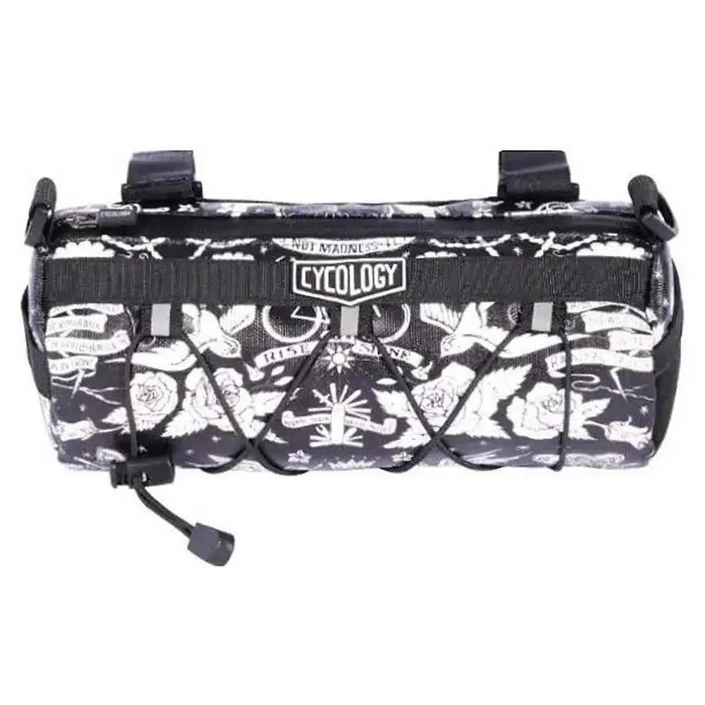 Cycology Velo Tattoo Lenkertasche 2.4l, Black / white, One Size Cycology Velo Tattoo Lenkertasche 2.4l, Black / white, One Size
