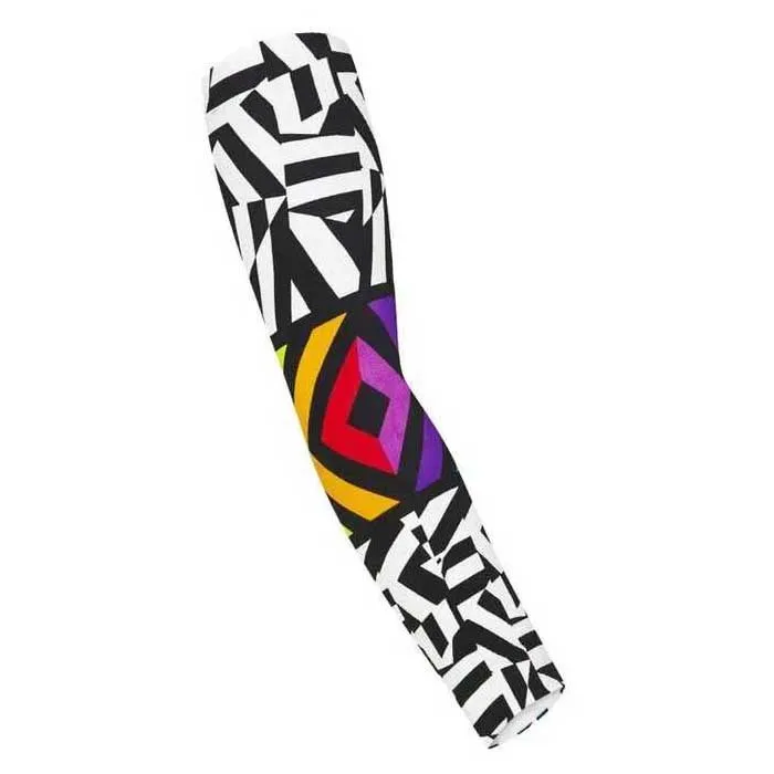 Cycology Wisdom Armwärmer, White / black Cycology Wisdom Armwärmer, White / black