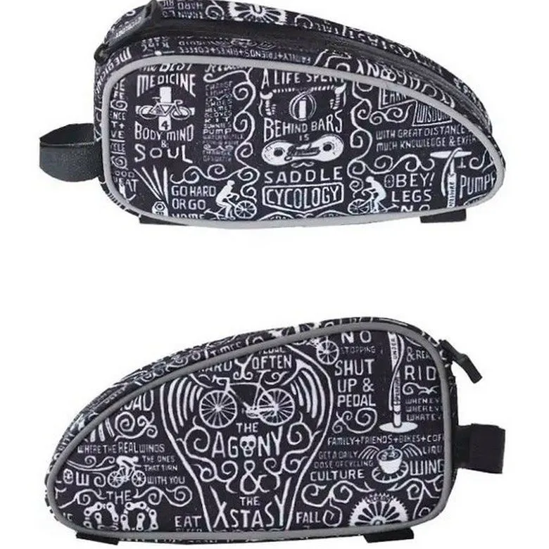 Cycology Wisdom Black 0.65l Oberrohrtasche, Multicolor, One Size Cycology Wisdom Black 0.65l Oberrohrtasche, Multicolor, One Size