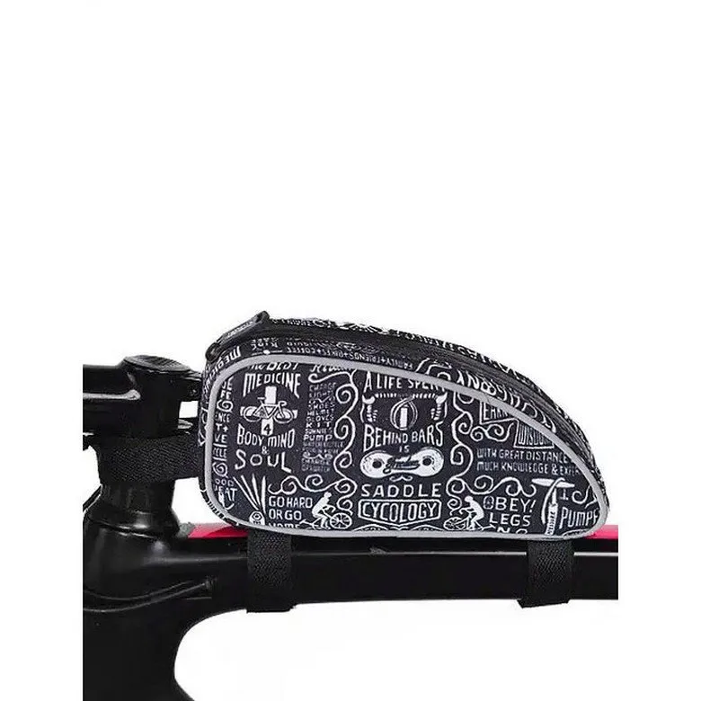 Cycology Wisdom Black 0.65l Oberrohrtasche, Multicolor, One Size Cycology Wisdom Black 0.65l Oberrohrtasche, Multicolor, One Size