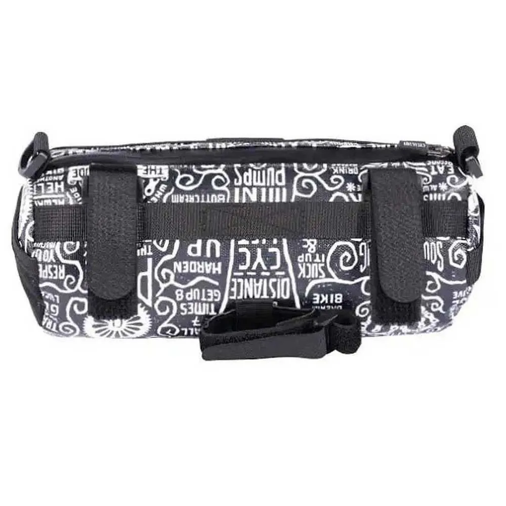 Cycology Wisdom Lenkertasche 2.4l, Black / white, One Size Cycology Wisdom Lenkertasche 2.4l, Black / white, One Size