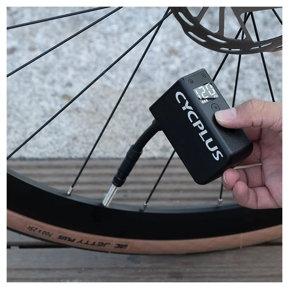 Cycplus As2 Pro Max Kompressor, Black, 120psi Cycplus As2 Pro Max Kompressor, Black, 120psi