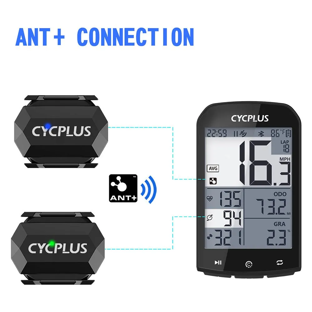Cycplus C3 Trittfrequenzsensor, Black Cycplus C3 Trittfrequenzsensor, Black