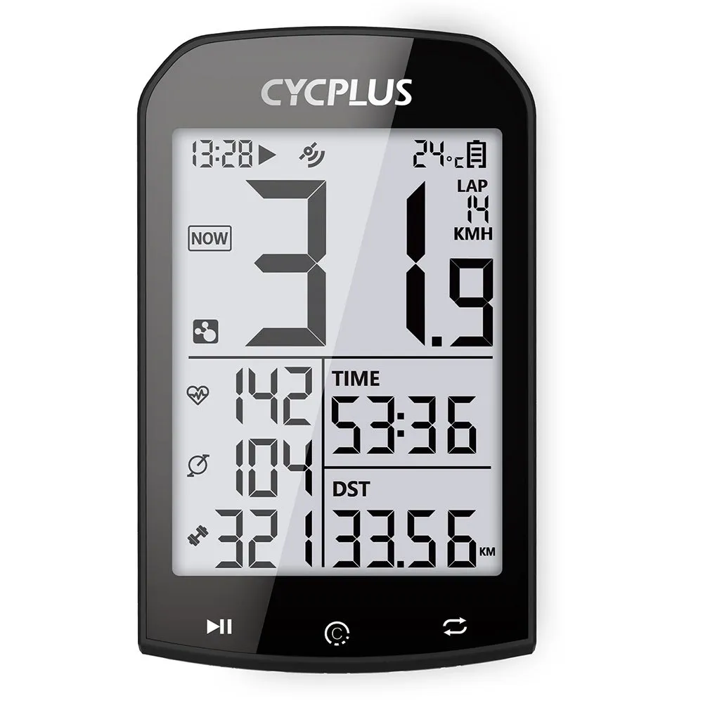 Cycplus M1 Fahrradcomputer, Black, One Size Cycplus M1 Fahrradcomputer, Black, One Size