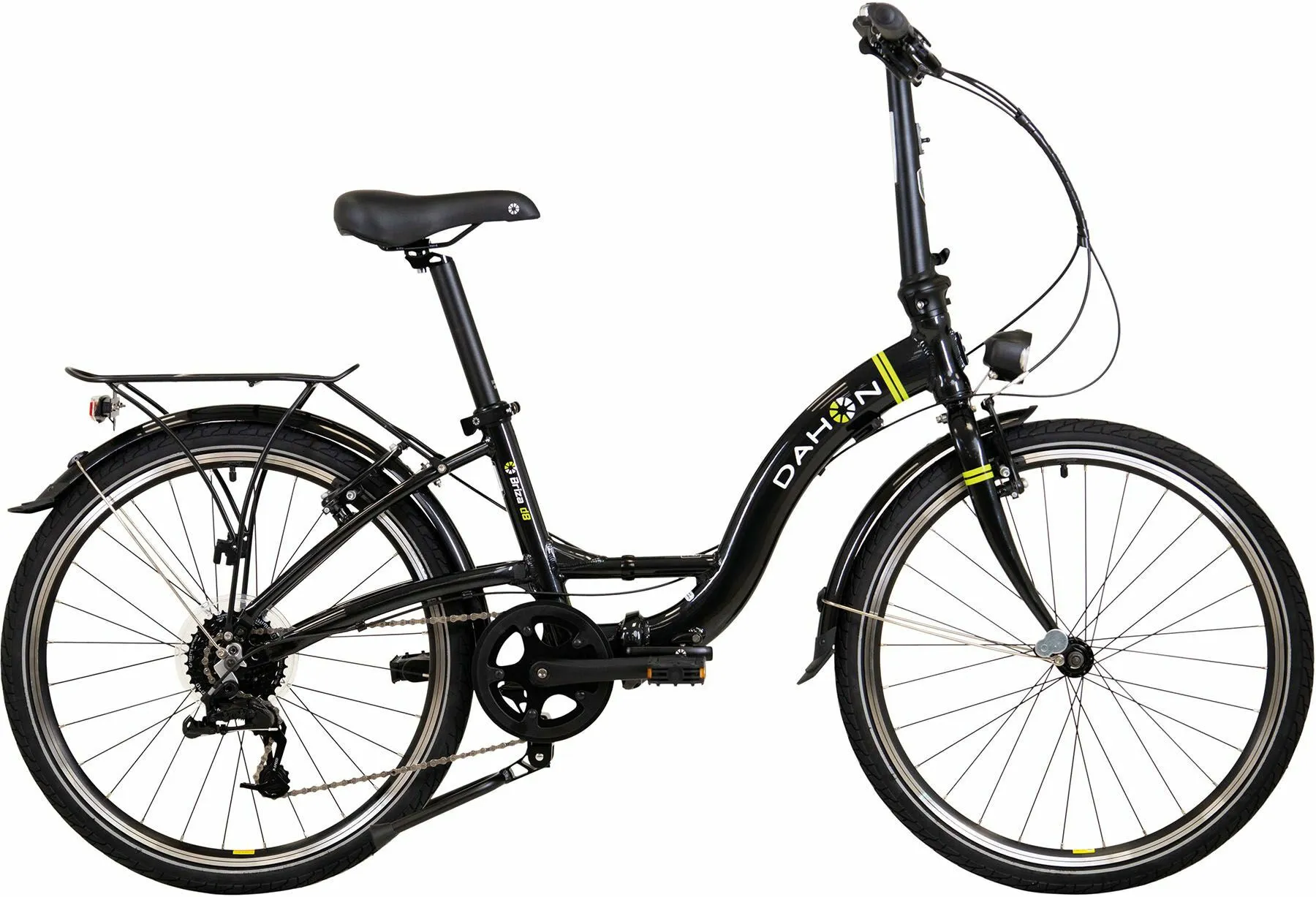 Dahon Briza D8 schwarz 2024 24" Faltrahmen, Hersteller-schwarz, U Dahon Briza D8 schwarz 2024 24" Faltrahmen, Hersteller-schwarz, U