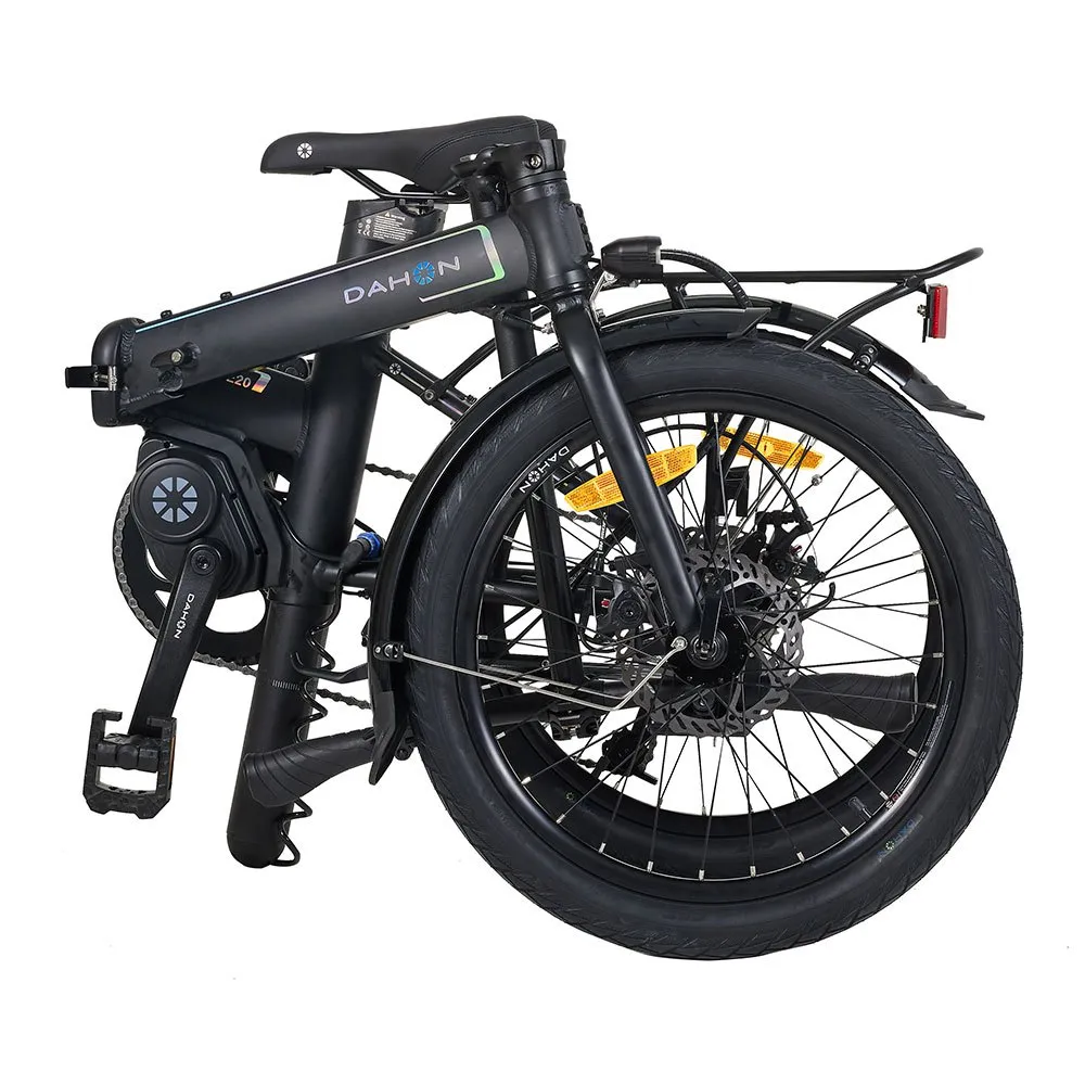 Dahon Union E20 Db Faltbares Elektrofahrrad, Black, One Size, 303Wh Dahon Union E20 Db Faltbares Elektrofahrrad, Black, One Size, 303Wh