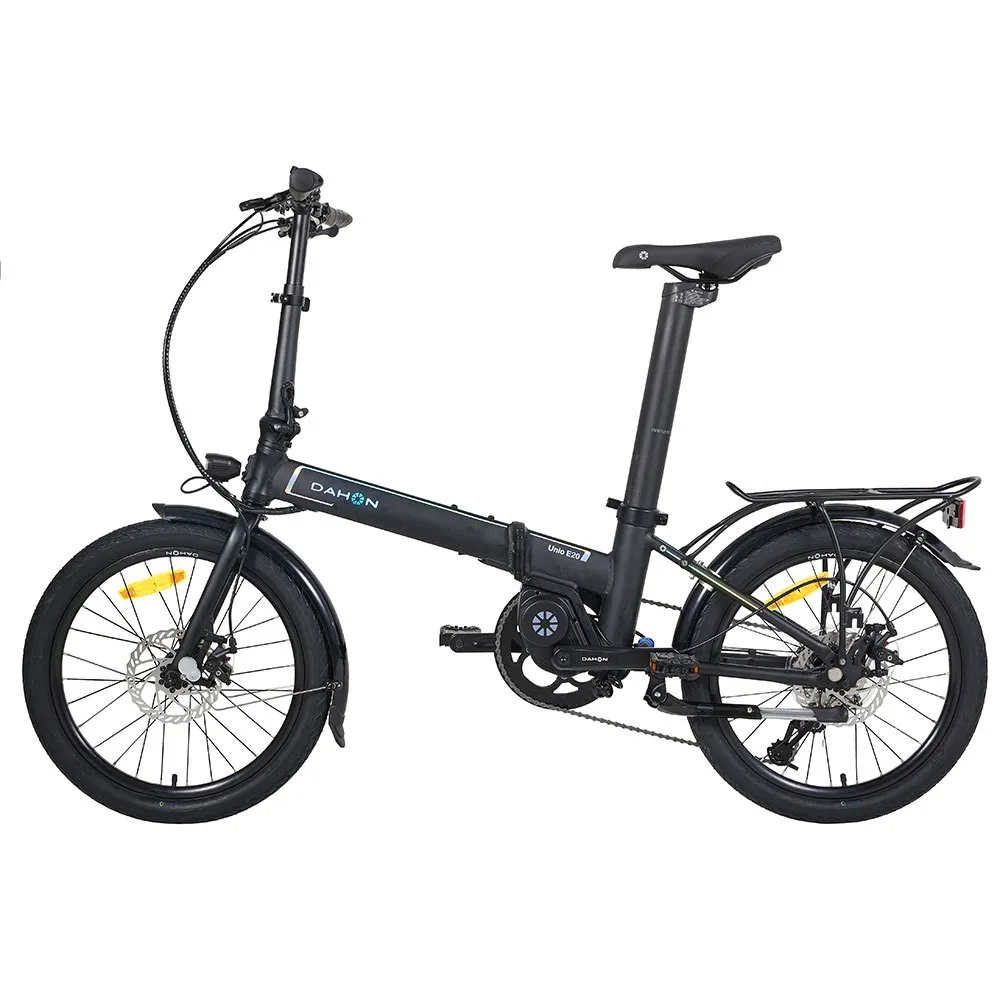 Dahon Union E20 Db Faltbares Elektrofahrrad, Black, One Size, 303Wh Dahon Union E20 Db Faltbares Elektrofahrrad, Black, One Size, 303Wh