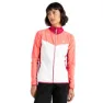 White / neon pink