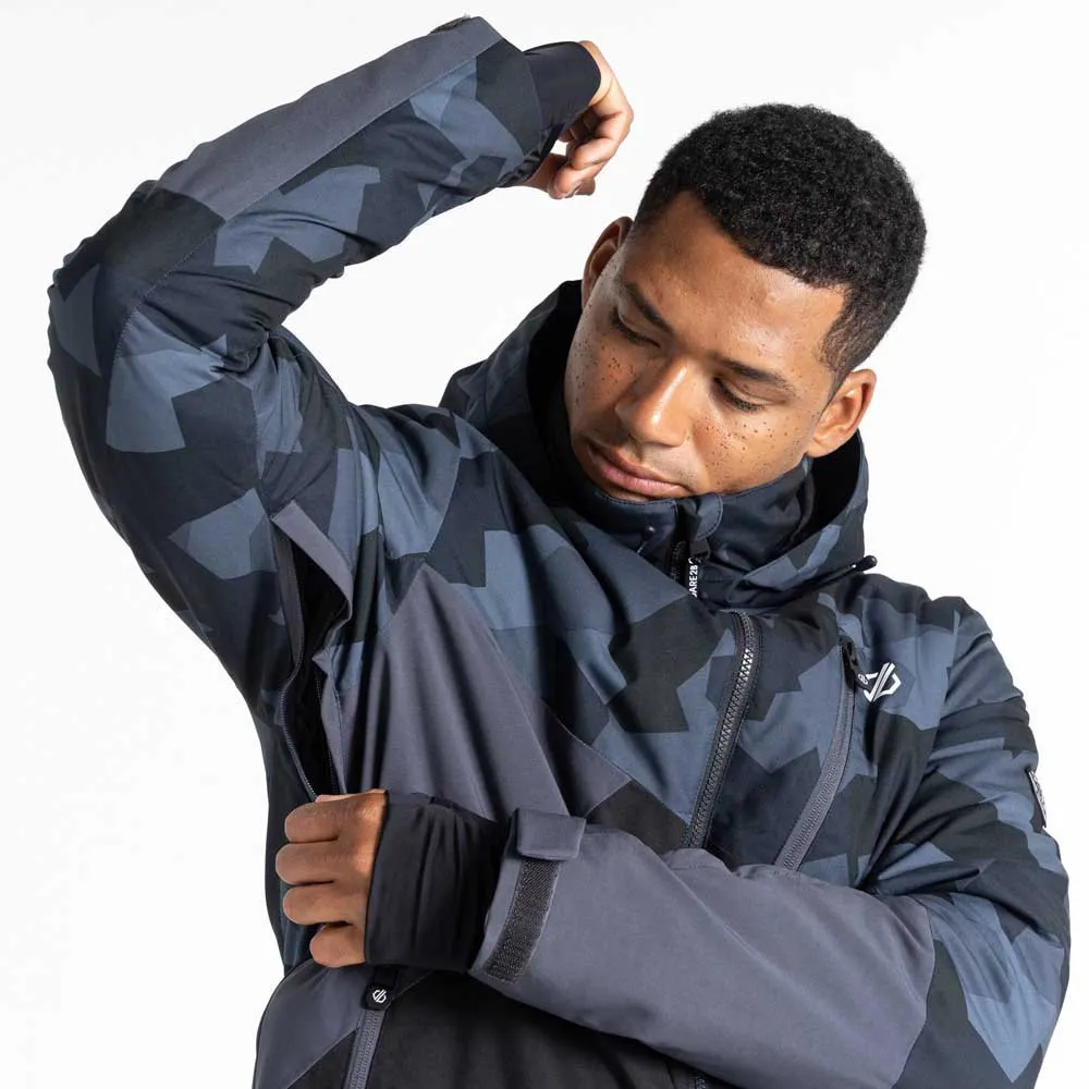 Dare 2b Baseplate Jacke, Ebony / black geo Dare 2b Baseplate Jacke, Ebony / black geo