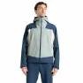 Lily pad / moonlight denim