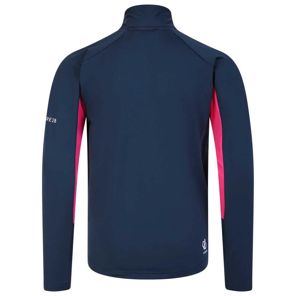 Dare 2b Exception Core Stretch Pullover, Pure pink / mnltd, 13Y Dare 2b Exception Core Stretch Pullover, Pure pink / mnltd, 13Y