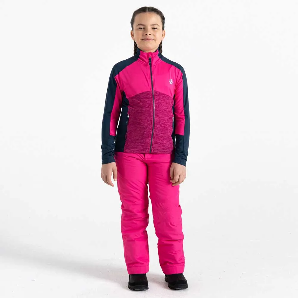 Dare 2b Exception Core Stretch Pullover, Pure pink / mnltd, 13Y Dare 2b Exception Core Stretch Pullover, Pure pink / mnltd, 13Y