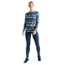 Moonlight denim dotfairisle