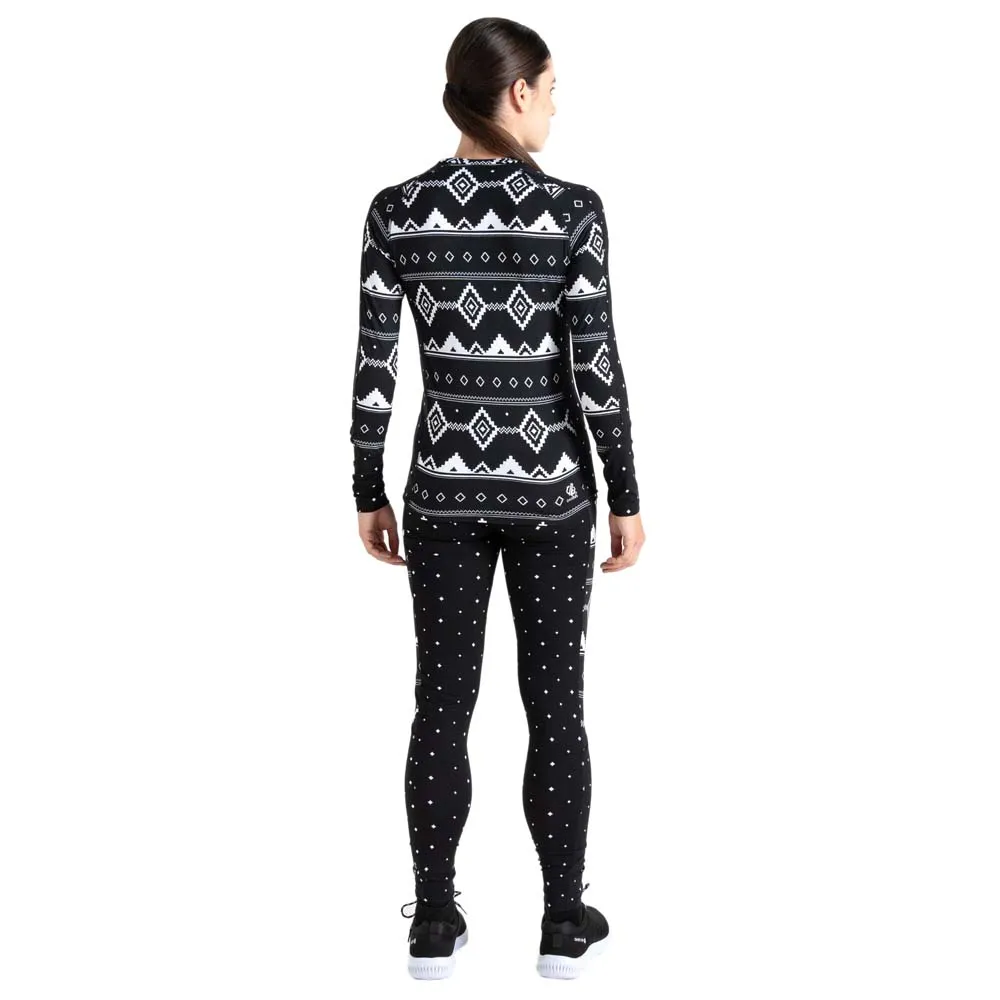 Dare 2b Exchange Iiii Funktionsunterwäsche-set Refurbished, Black fairisle print