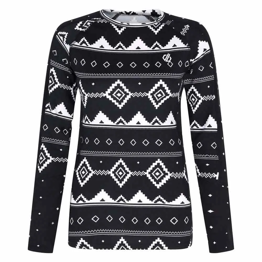 Dare 2b Exchange Iiii Funktionsunterwäsche-set Refurbished, Black fairisle print
