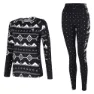 Dare 2b Exchange Iiii Funktionsunterwäsche-set Refurbished, Black fairisle print