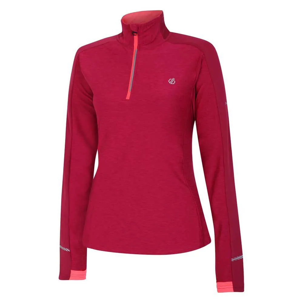 Dare 2b Gravitate Langarm-trikot, Berry pink marl, 20