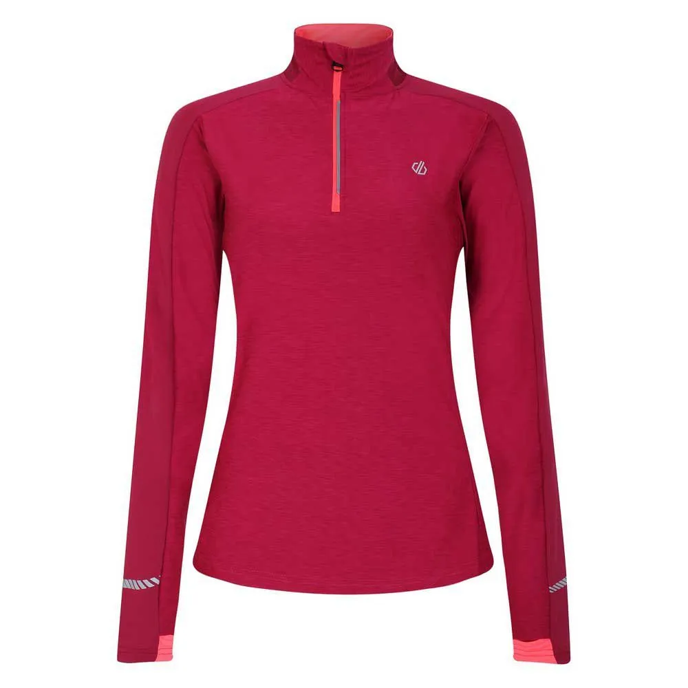 Dare 2b Gravitate Langarm-trikot, Berry pink marl, 20