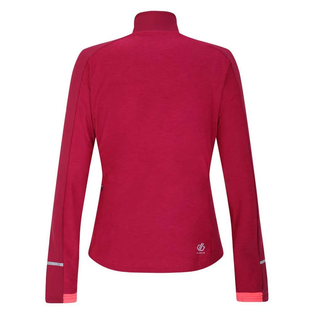 Dare 2b Gravitate Langarm-trikot, Berry pink marl, 20
