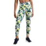 Moonlight denim petal print
