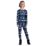 Orchid / moonlight denim fairisle