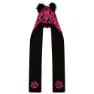 Pure pink / black
