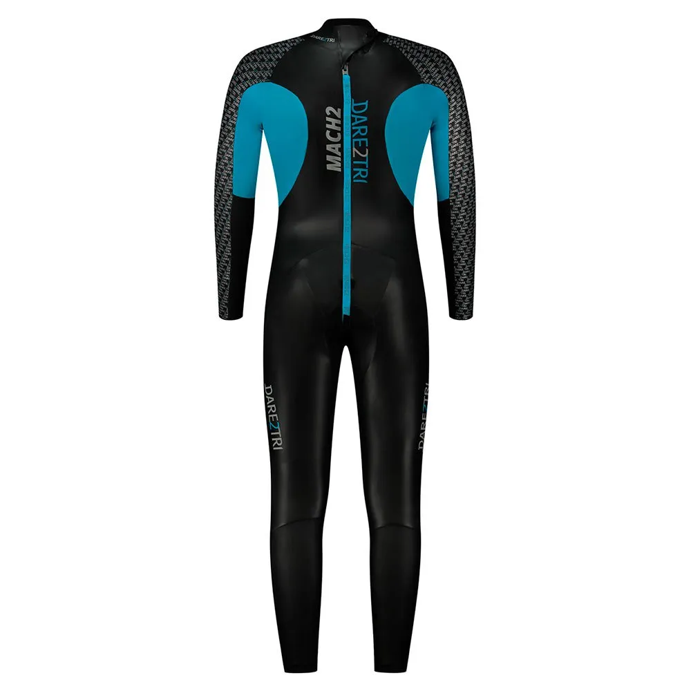 Dare2Tri Mach2 Neopren-nasstauchanzug, Black / blue, XS Dare2Tri Mach2 Neopren-nasstauchanzug, Black / blue, XS