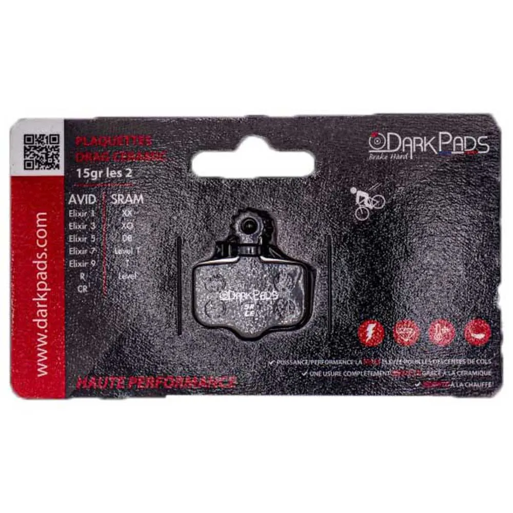 Darkpads Drag Ceramic Sram Xdr Scheibenbremsbeläge, Black, One Size Darkpads Drag Ceramic Sram Xdr Scheibenbremsbeläge, Black, One Size
