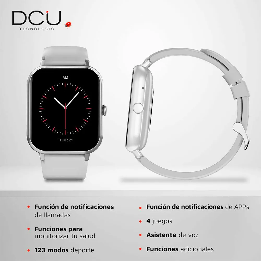 Dcu Tecnologic Curved Glass Pro Smartwatch Dcu Tecnologic Curved Glass Pro Smartwatch