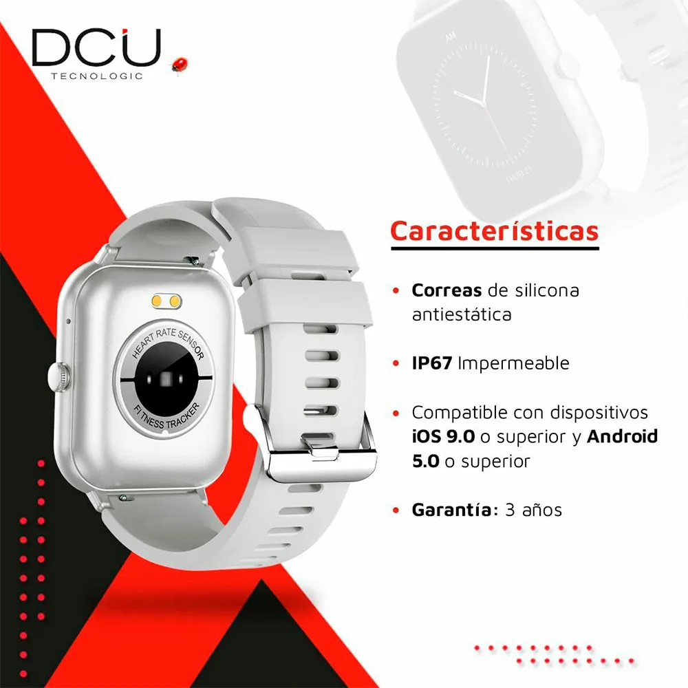 Dcu Tecnologic Curved Glass Pro Smartwatch Dcu Tecnologic Curved Glass Pro Smartwatch