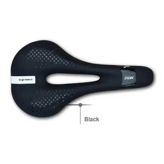 DDK Racing Ergonomic Flow Memory Foam Sattel, Black, 144mm DDK Racing Ergonomic Flow Memory Foam Sattel, Black, 144mm