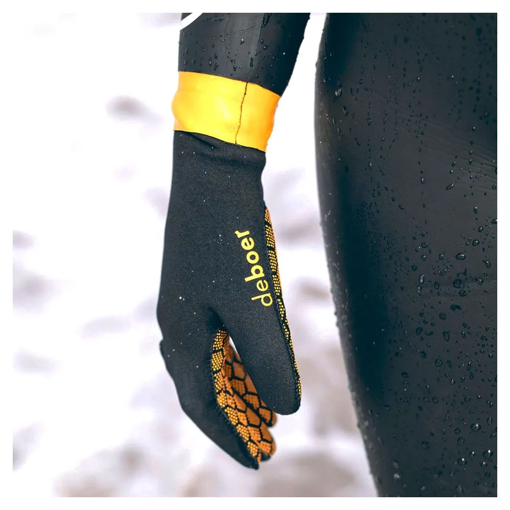 deboer Polar 2.5 Mm Neoprenhandschuhe, Black / orange, S deboer Polar 2.5 Mm Neoprenhandschuhe, Black / orange, S