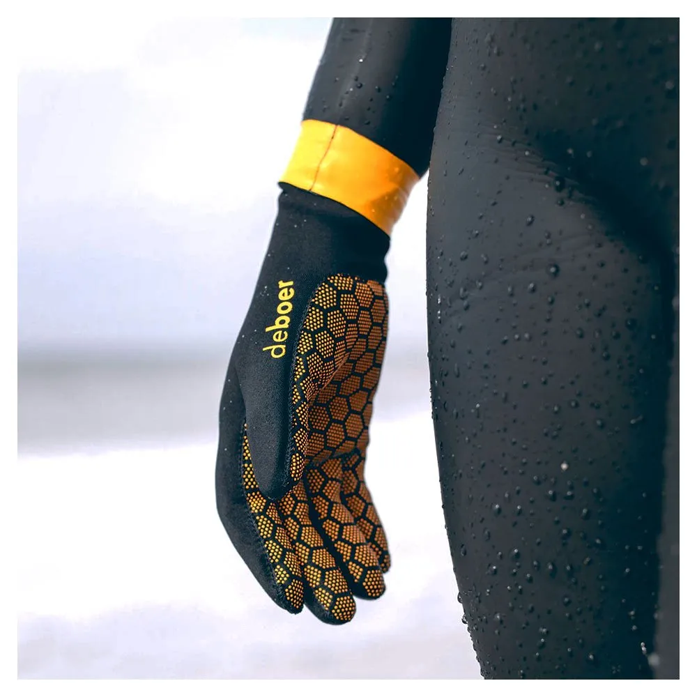 deboer Polar 2.5 Mm Neoprenhandschuhe, Black / orange, S deboer Polar 2.5 Mm Neoprenhandschuhe, Black / orange, S