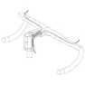 Deda Alanera Carbon Dcr 120 Mm Integrierter Lenker
