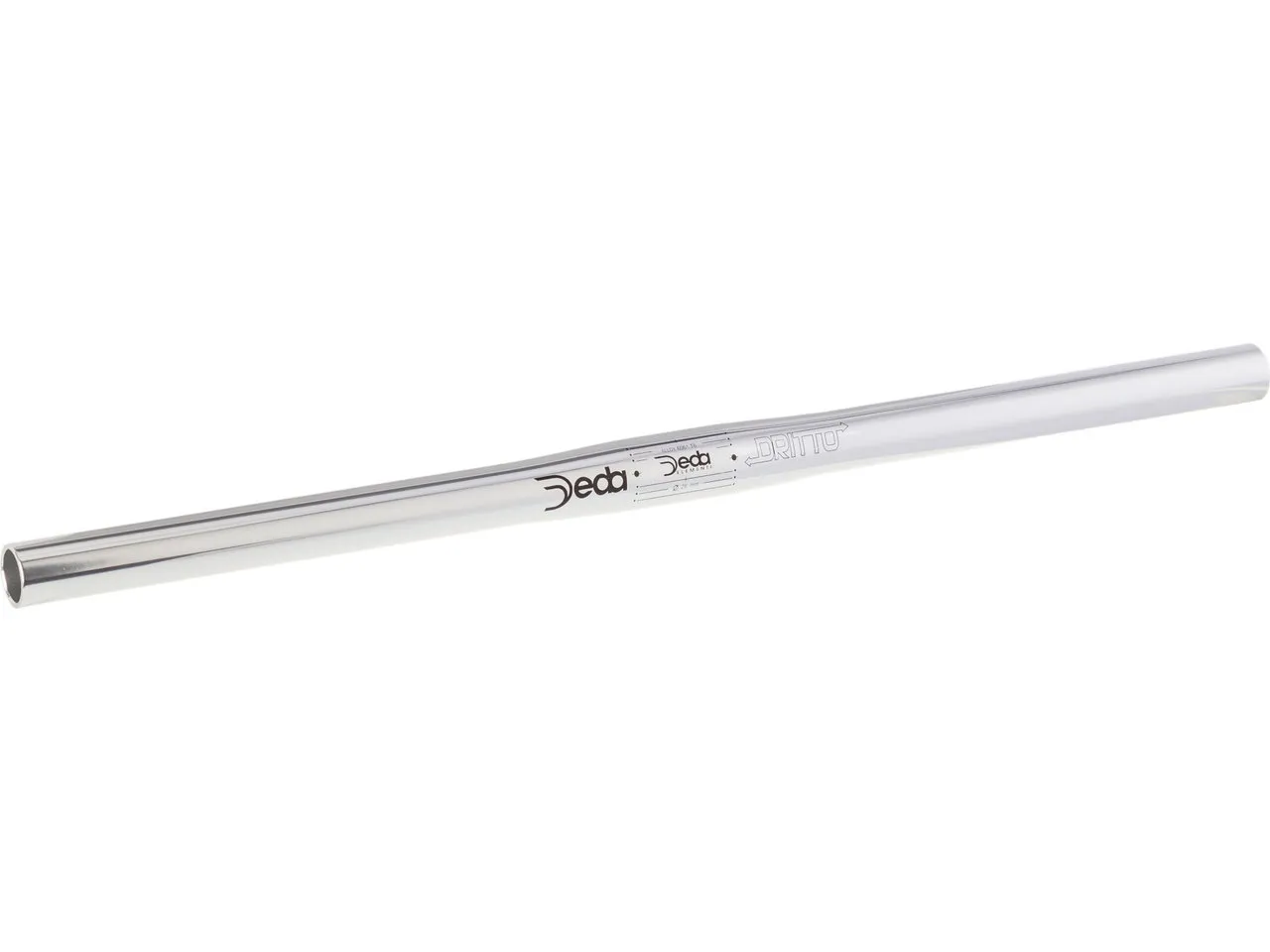 Deda Dritto 26 Flat Lenker, Silber, 500mm Deda Dritto 26 Flat Lenker, Silber, 500mm