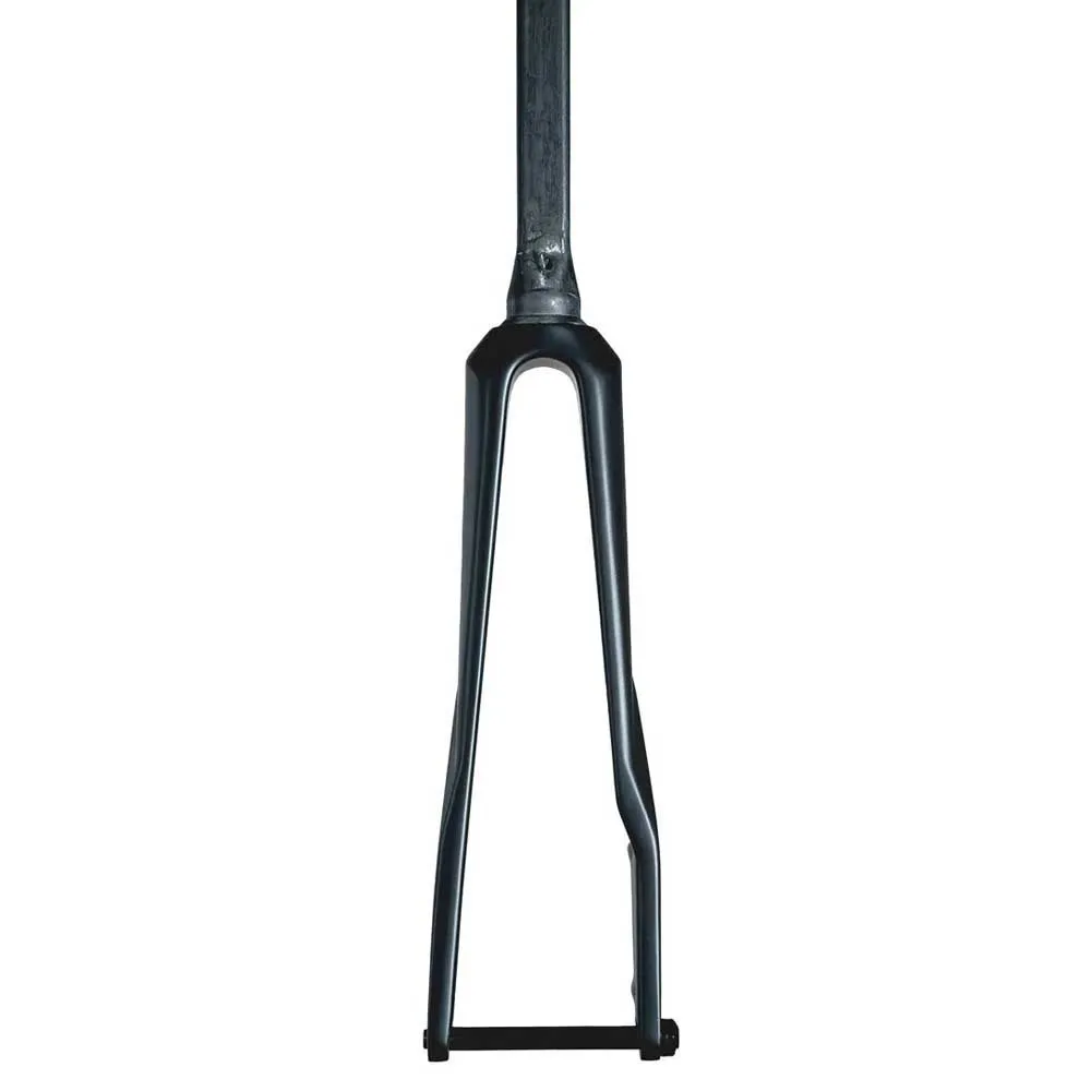Deda Edg D-shape Dcr System 12x100mm Straßengabel, Black, 700C, Rigid