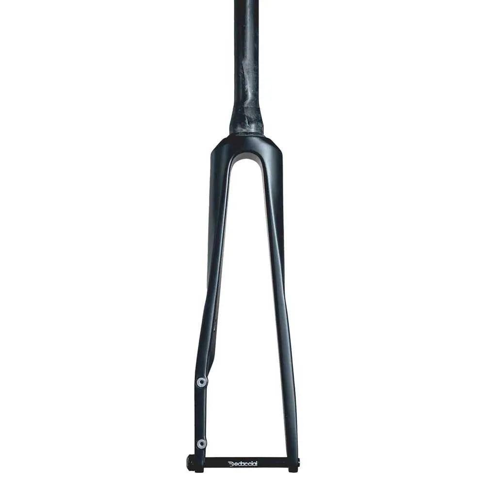 Deda Edg D-shape Dcr System 12x100mm Straßengabel, Black, 700C, Rigid
