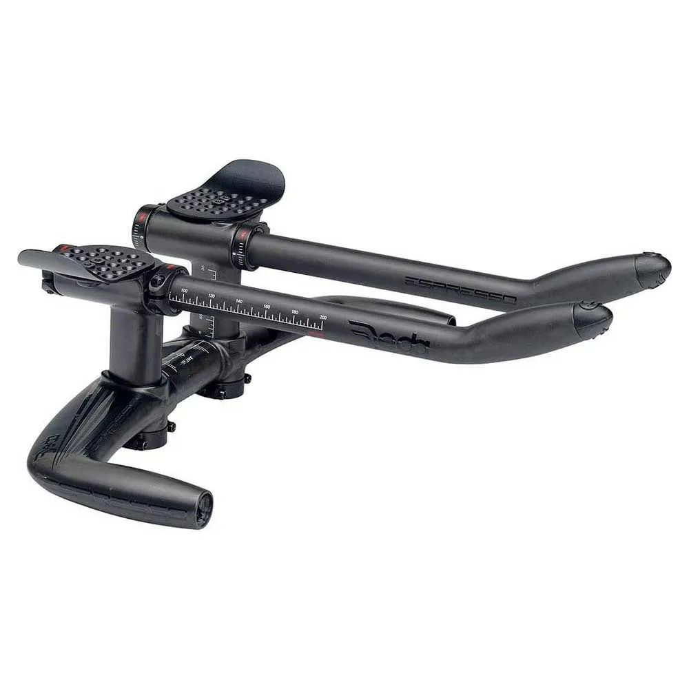Deda Espresso Tt Semi Integrated Ud H Fastblack2 Pob Finish Lenker, Black, 31.7mm, 420mm Deda Espresso Tt Semi Integrated Ud H Fastblack2 Pob Finish Lenker, Black, 31.7mm, 420mm