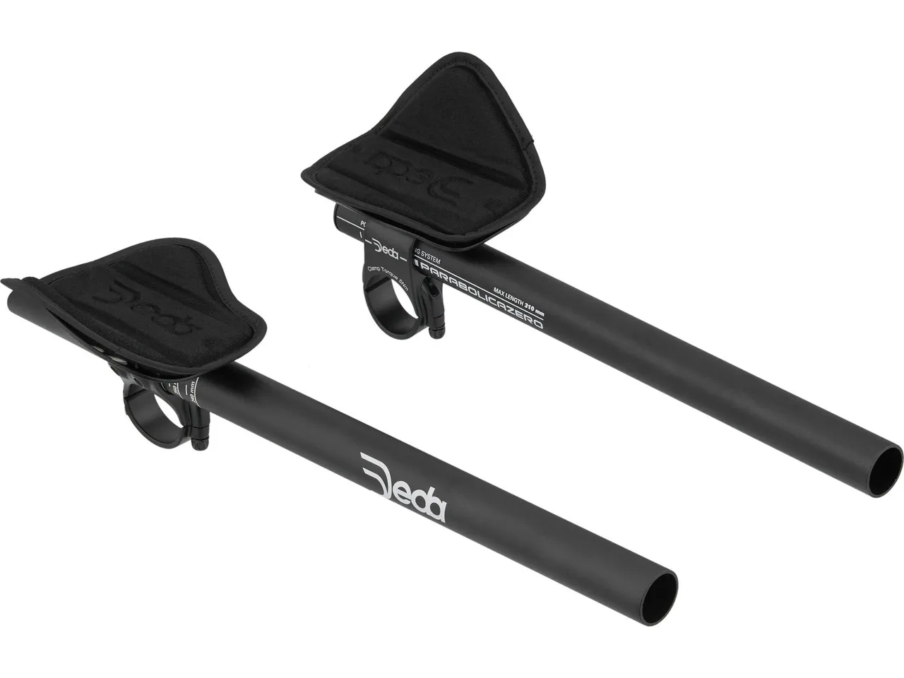Deda Parabolica Zero Lenkeraufsatz, Schwarz, 31.7mm