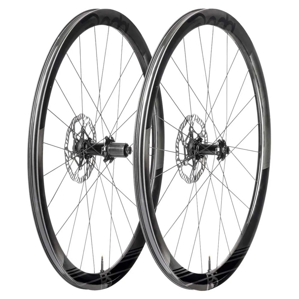 Deda Rs4 Rennrad Laufradsatz, Black, 12 x 100mm / 12 x 142mm, Shimano/Sram HG Deda Rs4 Rennrad Laufradsatz, Black, 12 x 100mm / 12 x 142mm, Shimano/Sram HG