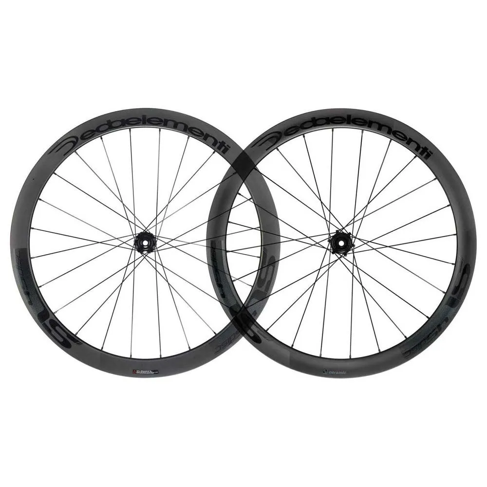 Deda Sl45db Rennrad Laufradsatz, Black, 12 x 100mm / 12 x 142mm, Shimano/Sram HG Deda Sl45db Rennrad Laufradsatz, Black, 12 x 100mm / 12 x 142mm, Shimano/Sram HG