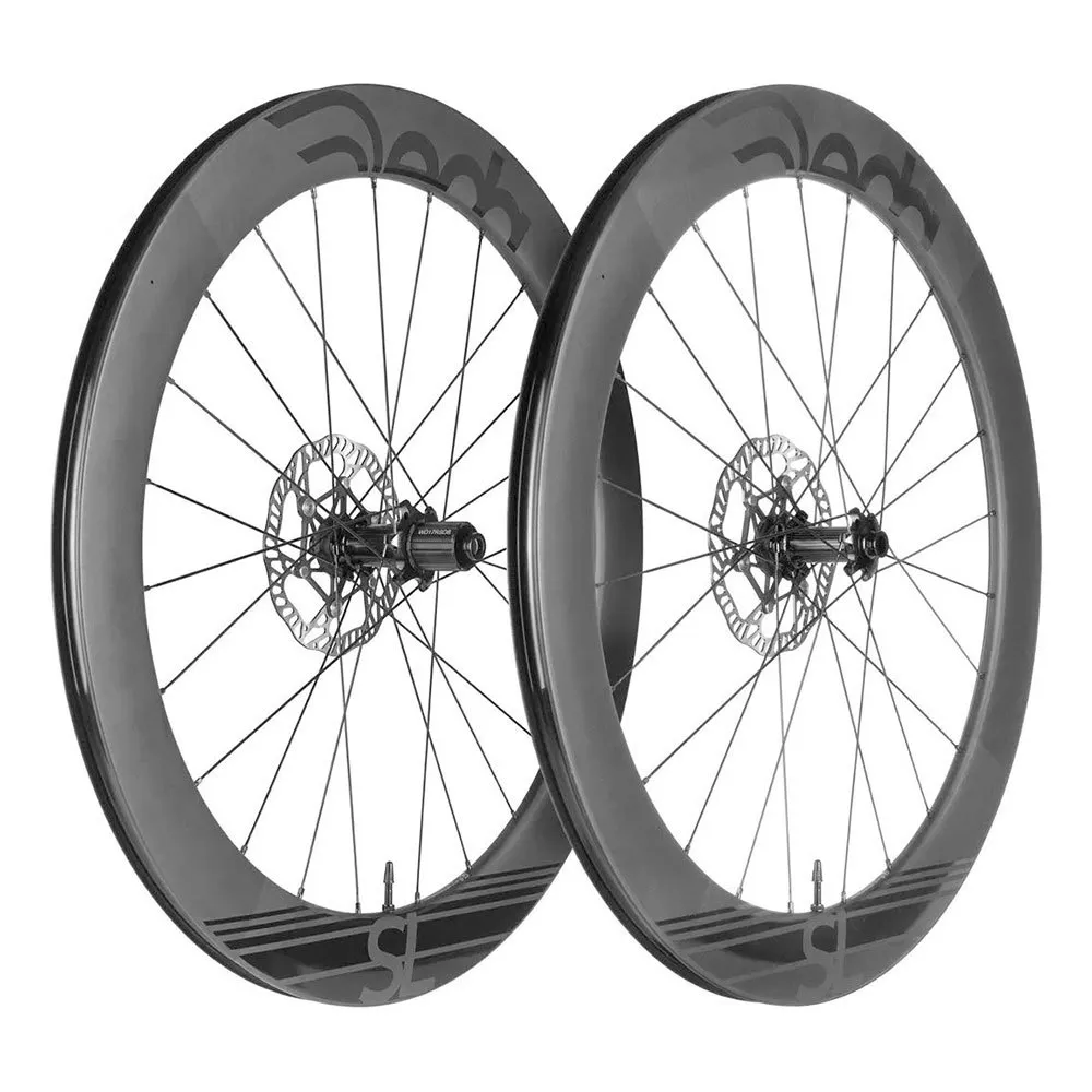 Deda Sl6 Db Carbon Tubeless Rennrad Laufradsatz, Black, 12 x 100 / 12 x 142mm, Shimano/Sram HG Deda Sl6 Db Carbon Tubeless Rennrad Laufradsatz, Black, 12 x 100 / 12 x 142mm, Shimano/Sram HG