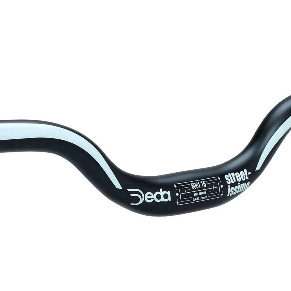Deda Streetissimo Lenker, Black, 31.7mm, 460mm