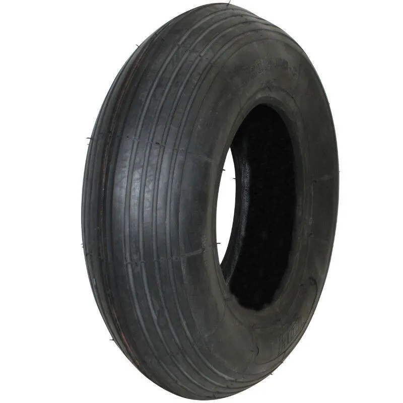 Deli Tire Fahrradreifen für Karren und Schubkarren Deli 4.80-4.00-8Tt 4Pr Unisex, schwarz, TU