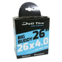 Deli Tire Fahrradschlauch Presta-Ventil Deli Fatbike 26 x 3.50-4.00 Unisex