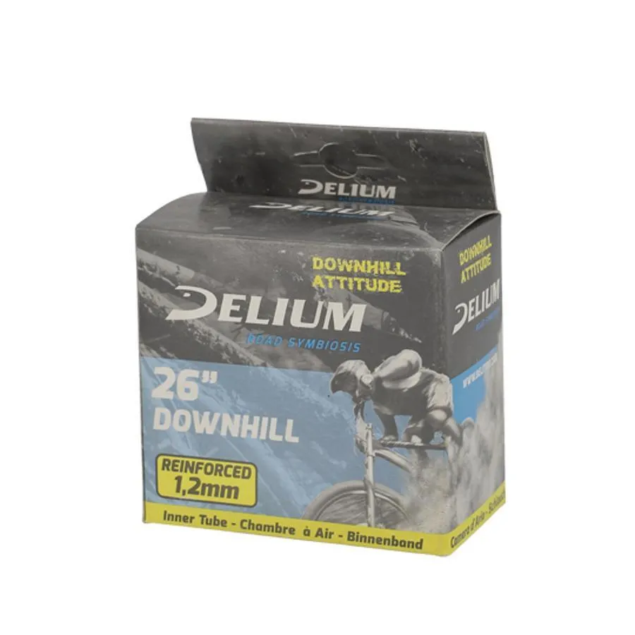 Deli Tire Fahrradschlauch VP 54 64-559 Downhill Attitude Unisex, schwarz, 26" x 2.20/2.50 Deli Tire Fahrradschlauch VP 54 64-559 Downhill Attitude Unisex, schwarz, 26" x 2.20/2.50