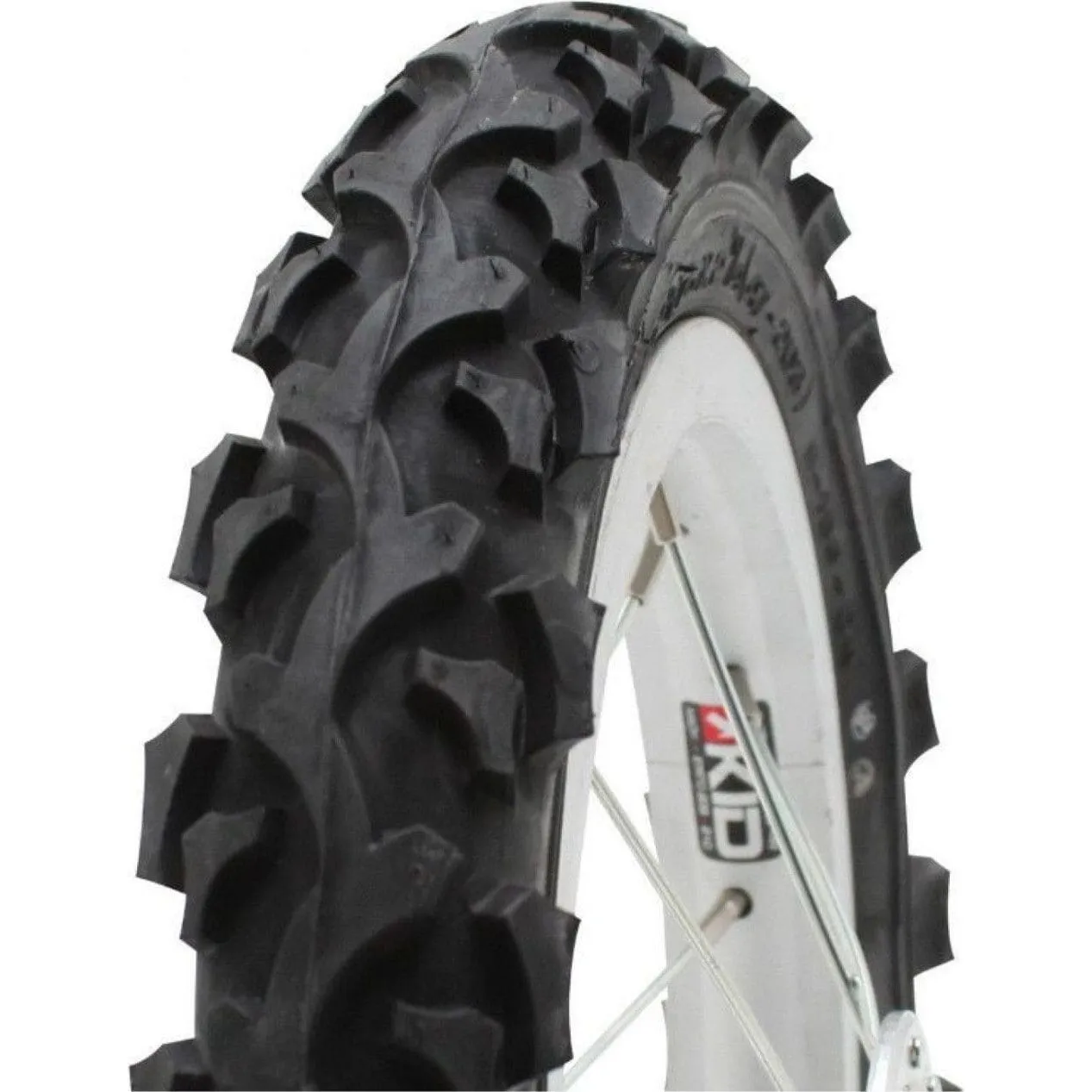 Deli Tire Kinder-MTB-Reifen mit Stollen Deli S-186 TR Unisex, schwarz, 12" 1/2 x 1.75mm Deli Tire Kinder-MTB-Reifen mit Stollen Deli S-186 TR Unisex, schwarz, 12" 1/2 x 1.75mm