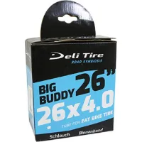 Deli Tire Luftkammer Schraderventil Deli Fat Bike 26 x 3.50-4.00 Unisex