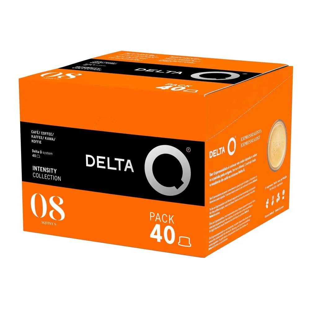 Delta Aqtivus Kaffeekapseln 40 Einheiten, Brown, One Size Delta Aqtivus Kaffeekapseln 40 Einheiten, Brown, One Size